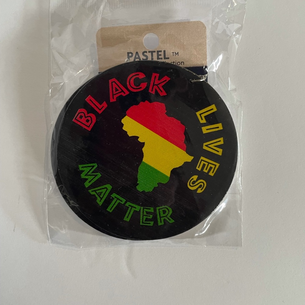 Black Lives Matter earrings.